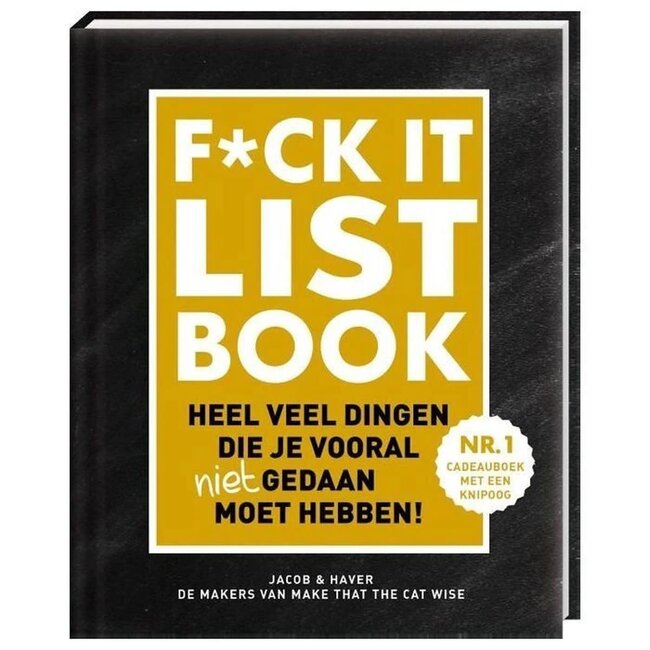 F*ck it list book