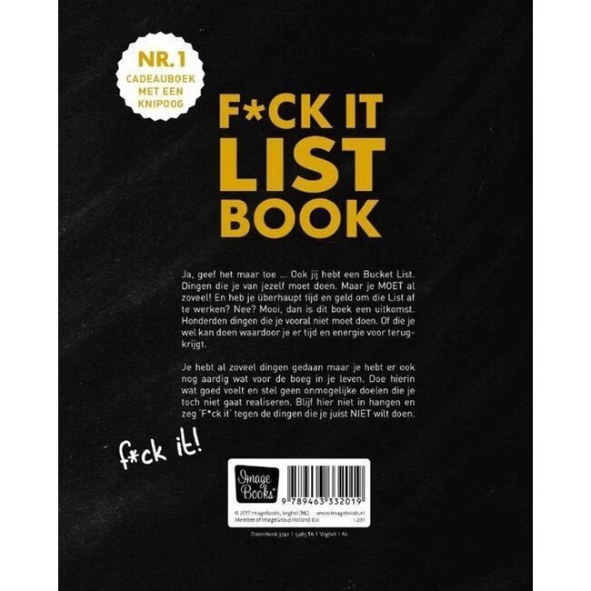 F*ck it list book
