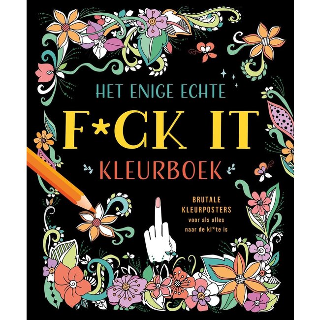 Het enige F*ck it kleurboek