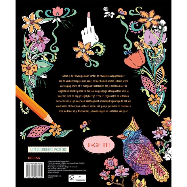 Het enige F*ck it kleurboek