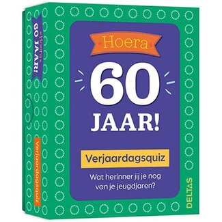 Verjaardagsquiz Hoera 60 jaar