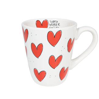 BLOND AMSTERDAM LOVE mug HEARTS |350ml