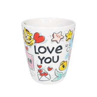 BLOND AMSTERDAM LOVE mug 350ml