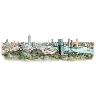 Panorama Rotterdam color icons