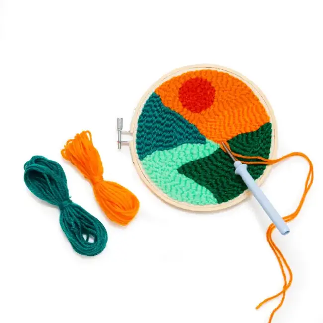 Kikkerland Miniatuur tapijtje Landscape