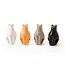 Kikkerland Cat Tea bag holders set of 4