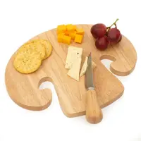 Mushroom cutting board and Knife