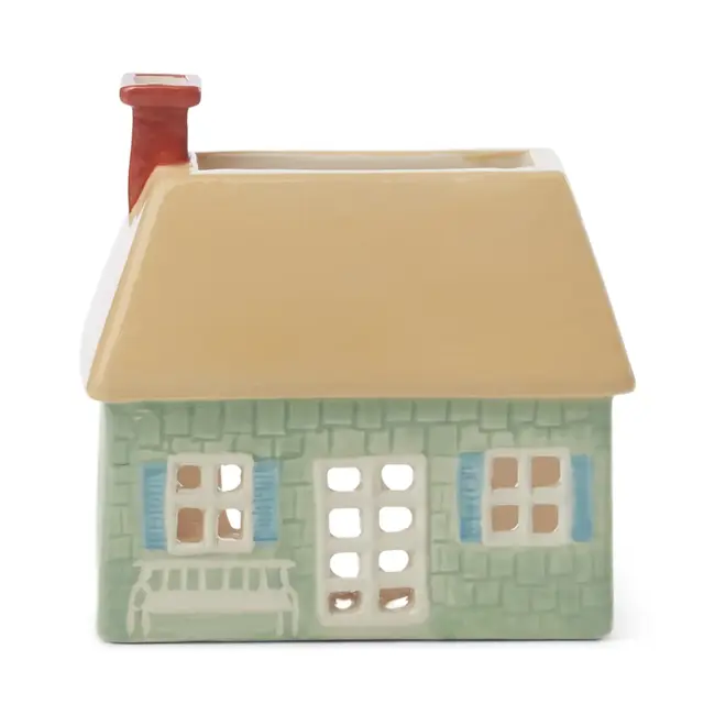 Incense and tealight holder English cottage