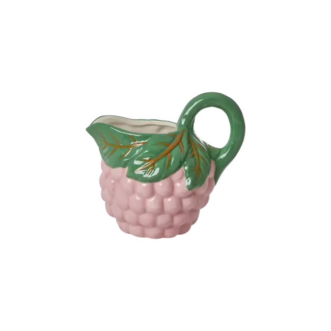 Ceramic Milk Jug in Pink | Melkkan | Framboos