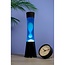 Fisura Lava Lamp ''Tower'' Cyan - Black Base