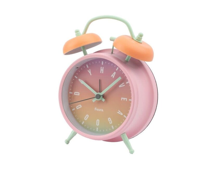 Retro Alarm Clock ''Have a good day''