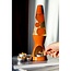 Fisura T-light lava lamp - terracotta