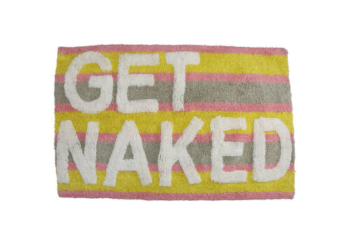 Badmat Get Naked Multi | Badkamer mat