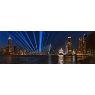 MS Rotterdam at night