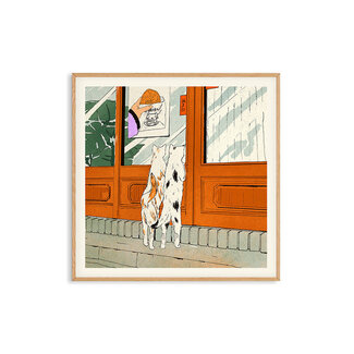 PSTR Studio Enikő Eged - Two Bodega Cats 40x40 cm