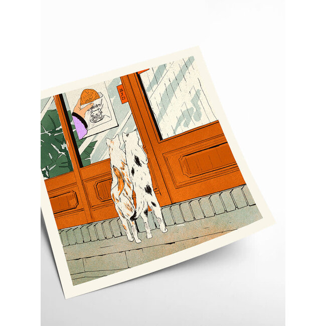 PSTR Studio Enikő Eged - Two Bodega Cats 40x40 cm