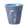 Rice Melamine Cup with Butterfly Field Print - Medium - 250 ml