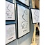 Wijck Poster 50x70 Rotterdam stad marathon 2024 | Wijck