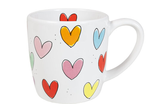 BLOND AMSTERDAM Cappuccino mug Hearts