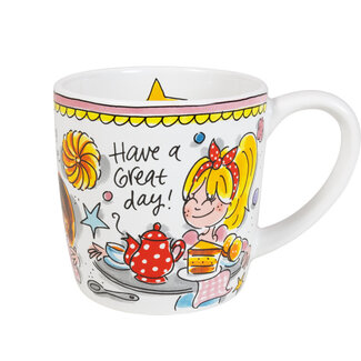 BLOND AMSTERDAM Even Bijkletsen Cappucino mug