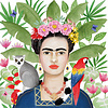 PPD Servetten 25x25cm  Frida Kahlo