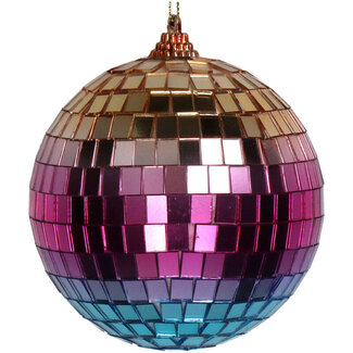 Disco bal multicolour 10cm