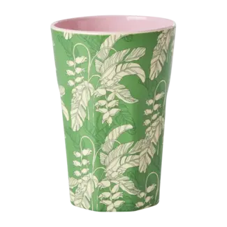 Melamine Cup with Paradise Print- Tall - 400 ml