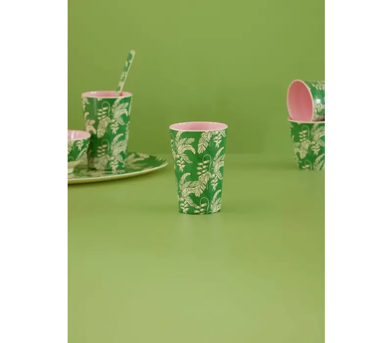 Melamine Cup with Paradise Print- Tall - 400 ml