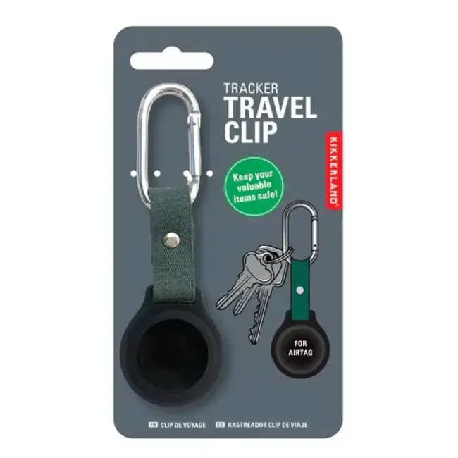 Kikkerland Tracker reis clip