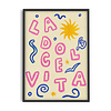 KKEC posters Abbie Franks - La Dolce Vita 30x40 cm | Poster | Art Print