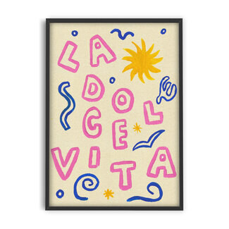 PSTR Studio Abbie Franks - La Dolce Vita 30x40 cm | Poster | Art Print
