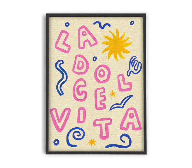 Abbie Franks - La Dolce Vita 30x40 cm | Poster | Art Print