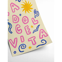 Abbie Franks - La Dolce Vita 30x40 cm | Poster | Art Print