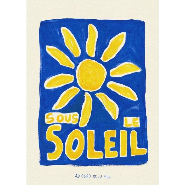 PSTR Studio Abbie Franks - Sous le Soleil 30x40 cm | Poster | Art Print
