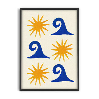 Abbie Franks - Sun and Sea 30x40 cm | Poster | Art Print