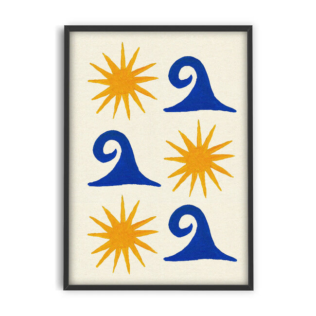 PSTR Studio Abbie Franks - Sun and Sea 30x40 cm | Poster | Art Print