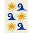 PSTR Studio Abbie Franks - Sun and Sea 30x40 cm | Poster | Art Print