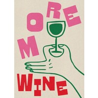 Abbie Franks - More Wine 30x40 cm | Poster | Art Print