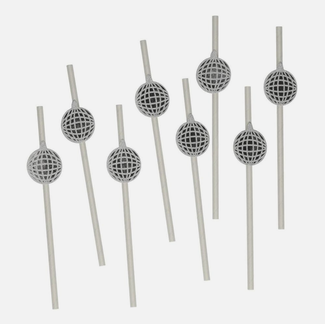 Disco ball rietjes