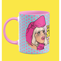 Mok Born to slay | Thee of koffie beker | Studio Soph
