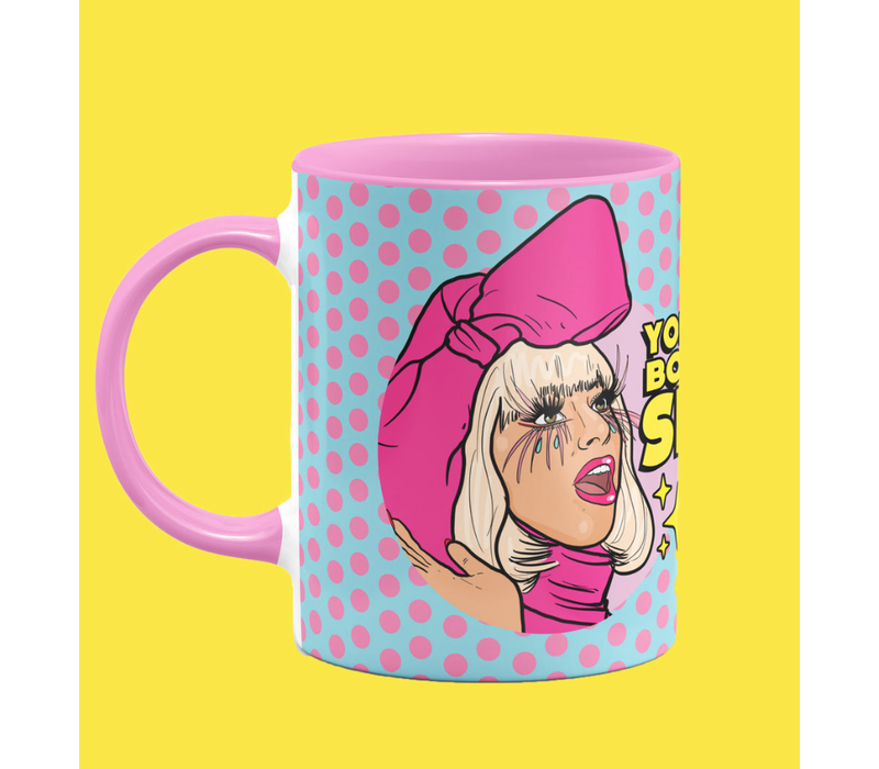 Mok Born to slay | Thee of koffie beker | Studio Soph