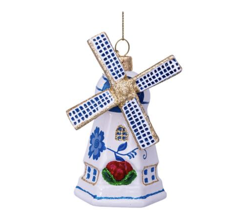 Decoratie Molen | Kerst ornament | Kerstbal | Vondels