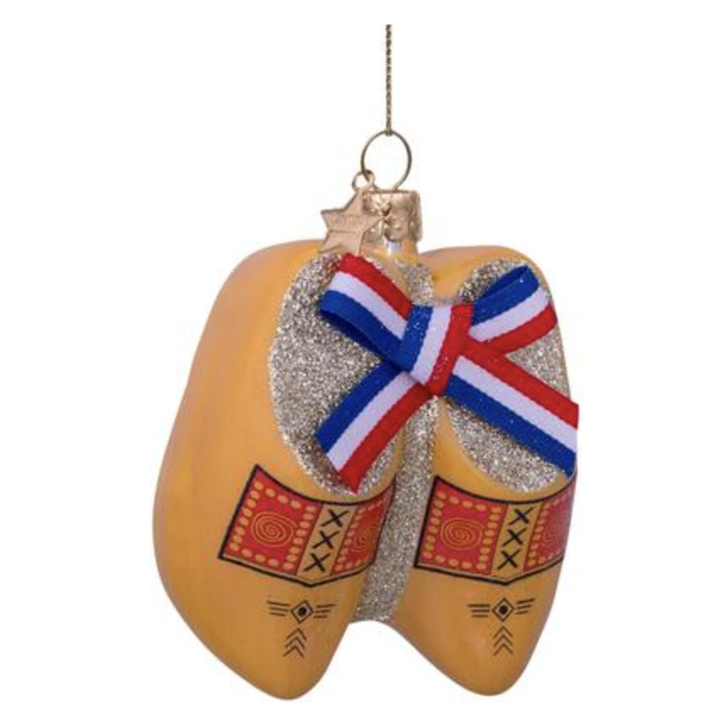 Vondels Decoratie Klompen | 8cm | Kerst ornament | Kerstbal | Vondels | Traditional clogs