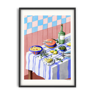 PSTR Studio Eva Halfers - Pink Tapas 30x40 cm