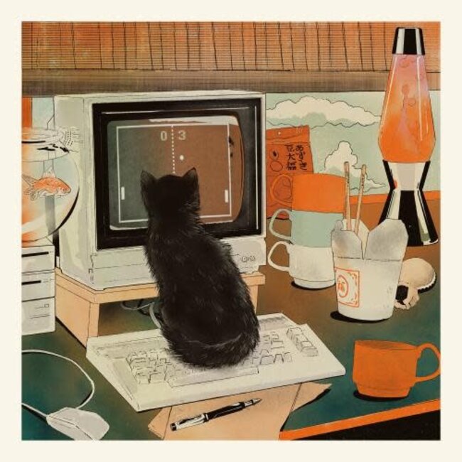 PSTR Studio Enikő Eged - Bodega Cat Pong 40x40 cm