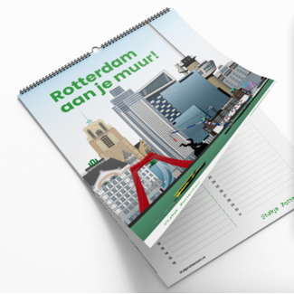 Stukje Rotterdam Rotterdam verjaardags kalender Stukje Rotterdam