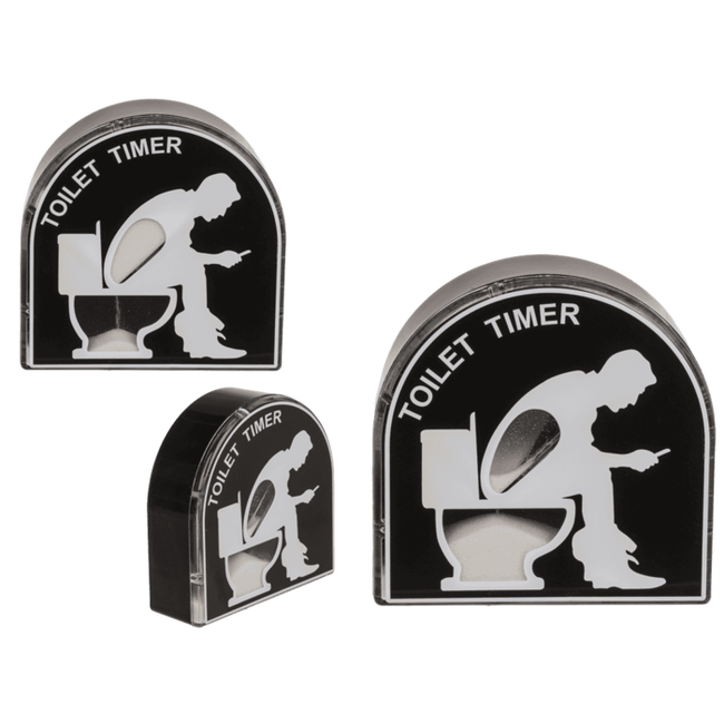 Toilet Timer- zandloper 5 minuten