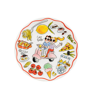 BLOND AMSTERDAM PASTA Plate 22 cm Italia