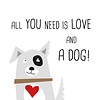 PPD Servetten Love and Dog 33x33 cm