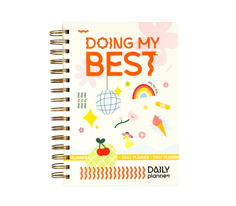 Doing My Best - Daily Planner | Stationary | Notcoy